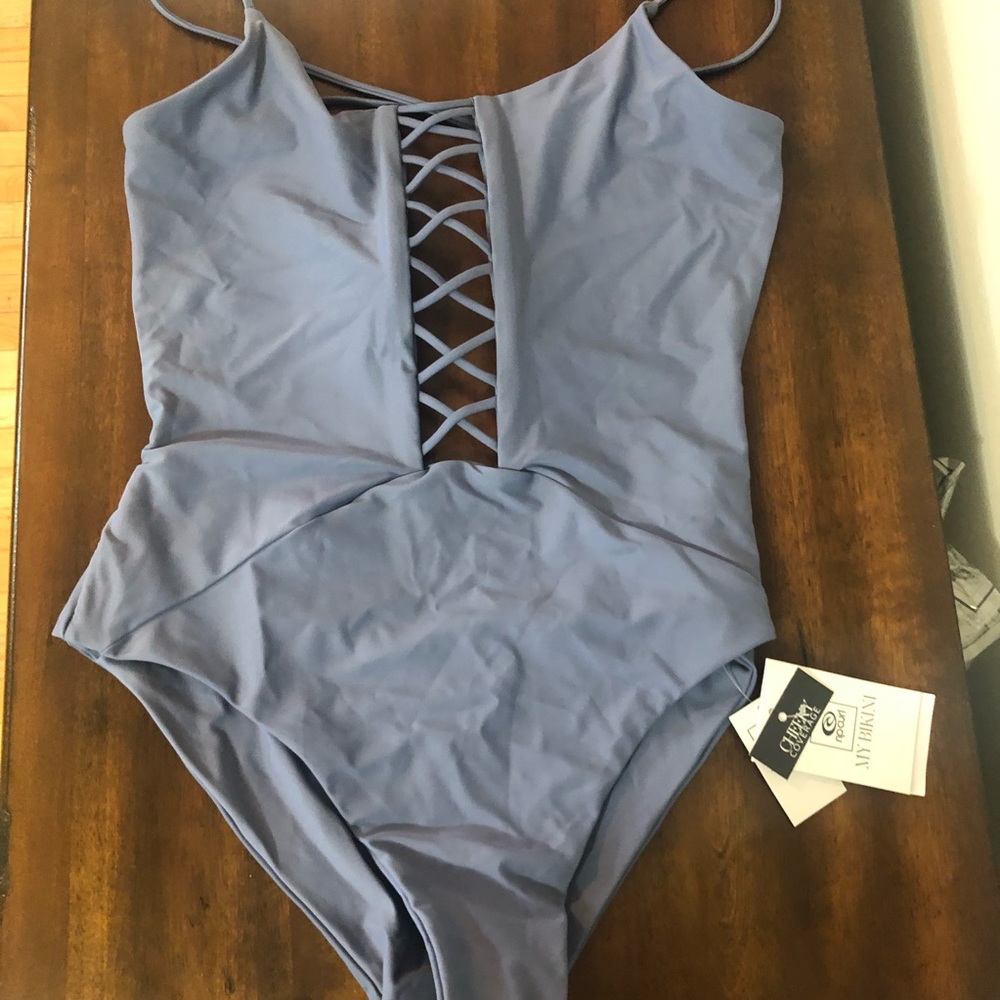NWT Rip Curl Lattice One Piece Swimsuit L - Picture 5 of 9
